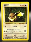 Eevee 55/82 Common Team Rocket Unlimited WOTC Pokemon TCG - LP/MP