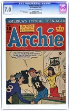 Archie #15 CGC 7.0 1945 0906377005