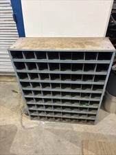 Durham Rolled Steel 42  X 35-1/2  X 12  Deep 72 Bin Cabinet