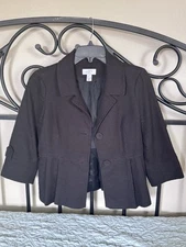 LOFT Women’s Black Jacket Size 4P
