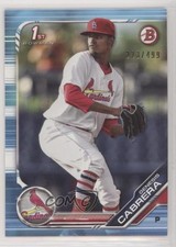 2019 Bowman Prospects Sky Blue 223/499 Genesis Cabrera #BP-142 ns6