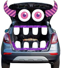 Halloween Trunk or Treat Car Decorations Kit 3D Trunk or Treat Car Decorations