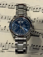 Omega Speedmaster Day-Date 39mm 3523.80.00 – Blue Dial – Serviced