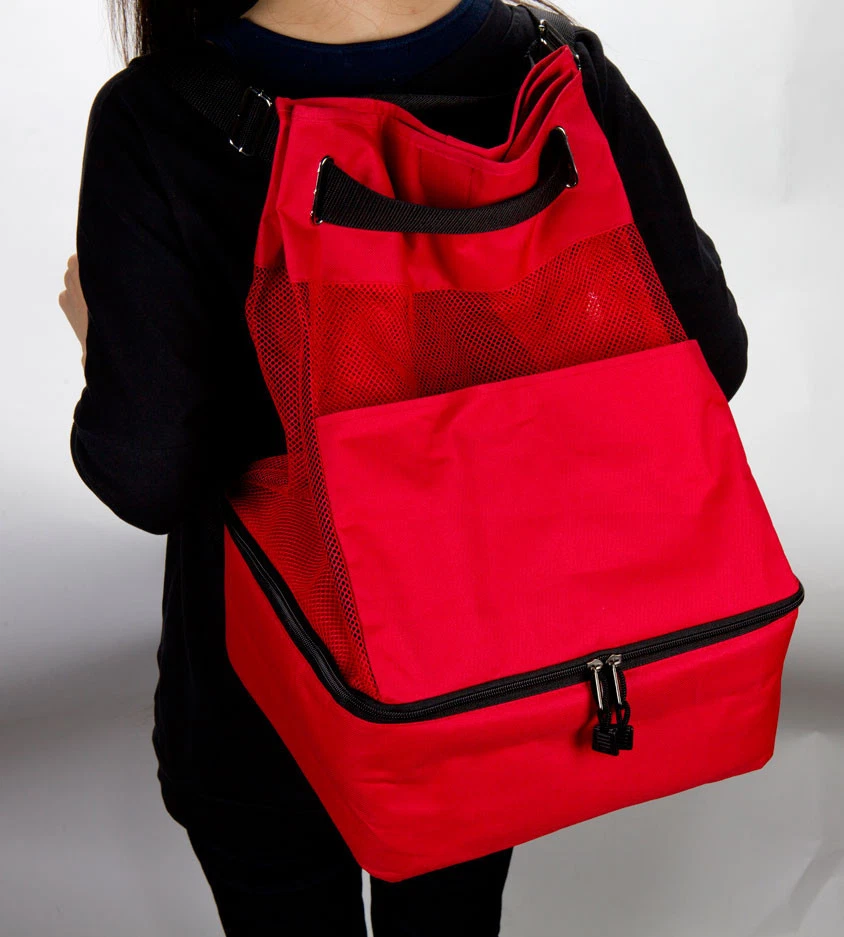 16 latas pesca al aire libre playa picnic comida aislada refrigerador bolsa mochila G7225  Foto 3 de 3