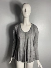 NWT The North Face Beyond The Wall Natural Fiber LS Shirt Asphalt Grey Size S