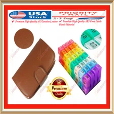 Pill Organizer Case Box Monthly Weekly 31 7 Day Medicine Container Dispenser New