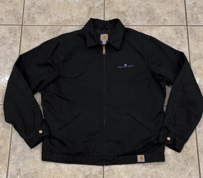 CALEE T/C TWILL WORK JACKET　XL Mens Large Carhartt Vtg Twill Work Jacket Midweight Quilted Nylon