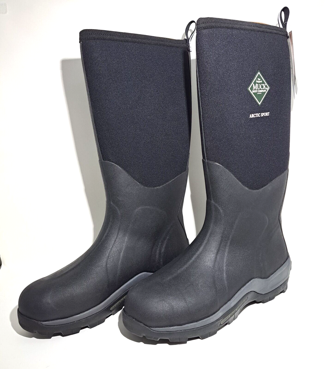 Muck Boot Company Arctic Sport Black Tall Men's Boots 100020 HDS Size 13 New