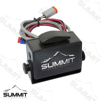 Momentary Switch Box Control For 1 Spool Monoblock Valves with DIN Connectors