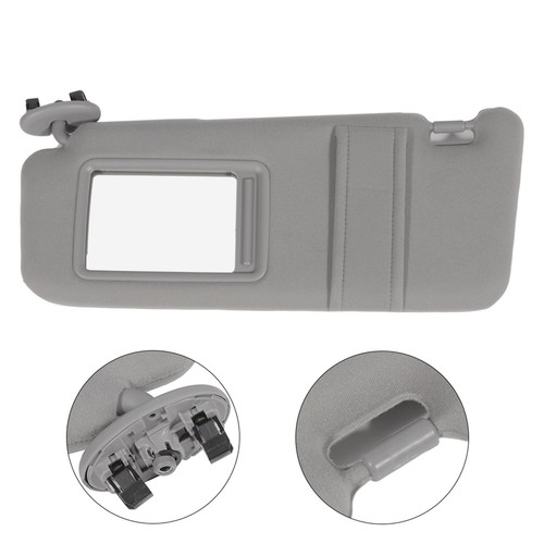 LEFT DRIVER SIDE SUN VISOR GRAY For 2007-2011 Toyota Camry W/O SUNROOF NEW - Picture 8 of 24