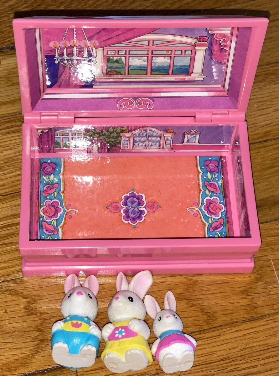 Takara Furry Families Bunny Playset Jewelry Box Ballroom Playmates