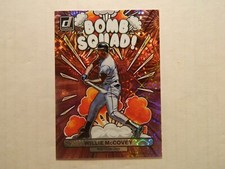 2023 Donruss Bomb Squad Pink Fireworks Parallel Card of Willie McCovey - Giants