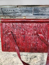 vintage eel skin purse Beautiful Handbag Fablous Shape