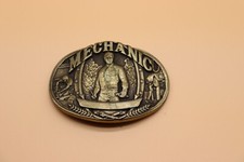 Mechanic Belt Buckle Rare Vintage First Edition Solid Brass no. 73