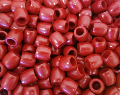 Lot of 100 Red Macrame 16mm 5/8