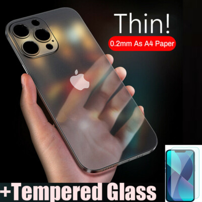 Ultra Thin Matte Case For iPhone 11 12 13 14 Pro Max XR XS