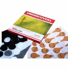 4× Rycote Undercovers Lavalier Wind Covers & Stickies (Grey Under 100 pieces)