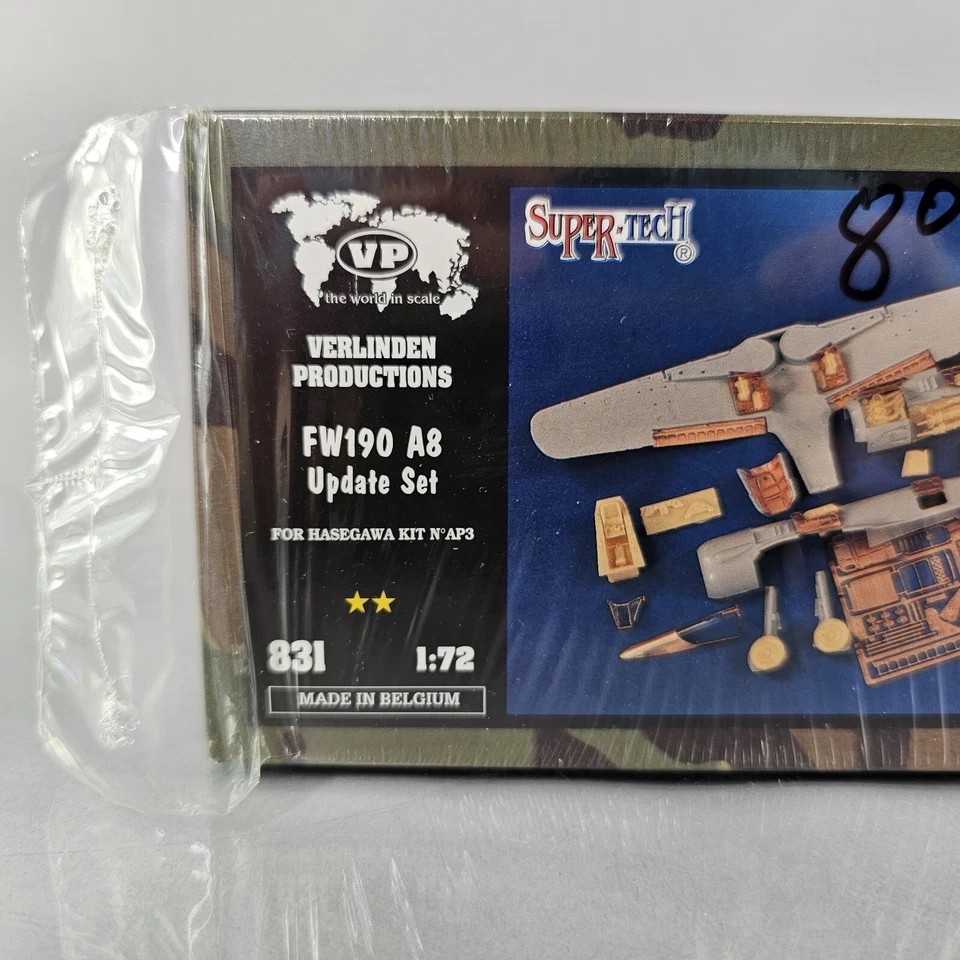 Verlinden 1/72 Focke-Wulf Fw 190 A-8 Update Set 831 for Hasegawa AP3 OPEN BOX - Image 2 of 4