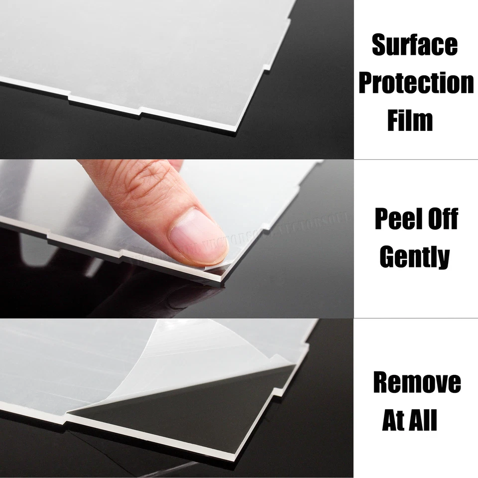 Large Acrylic Display Case Box Dustproof Tall Figures Dolls Collectibles Model - image 4 of 4