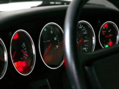 Fits: Porsche 911 964 993  Poliertes Aluminium Tachoringe Tacho Ringe x5