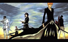 Anime bleach kuchiki rukia kurosaki ichigo ishida Custom Gaming Mat Desk