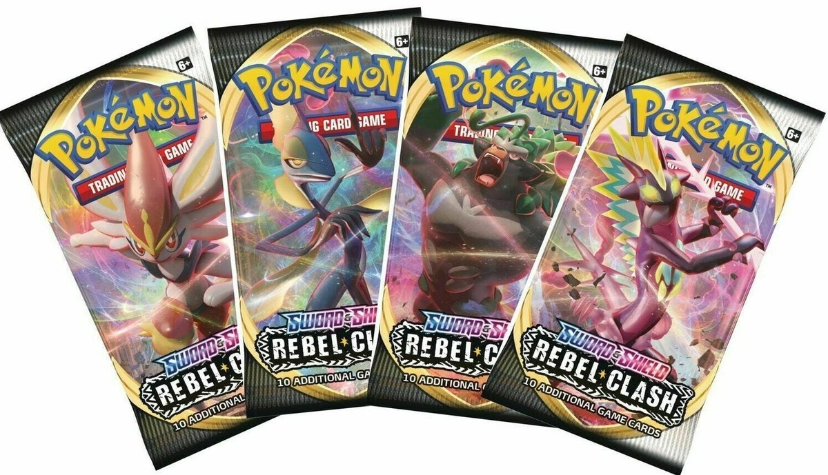pokemon rebellious clash booster box Amazon.com: Pokemon TCG: Sword & Shield-Rebel Clash Booster Pack : Toys &  Games