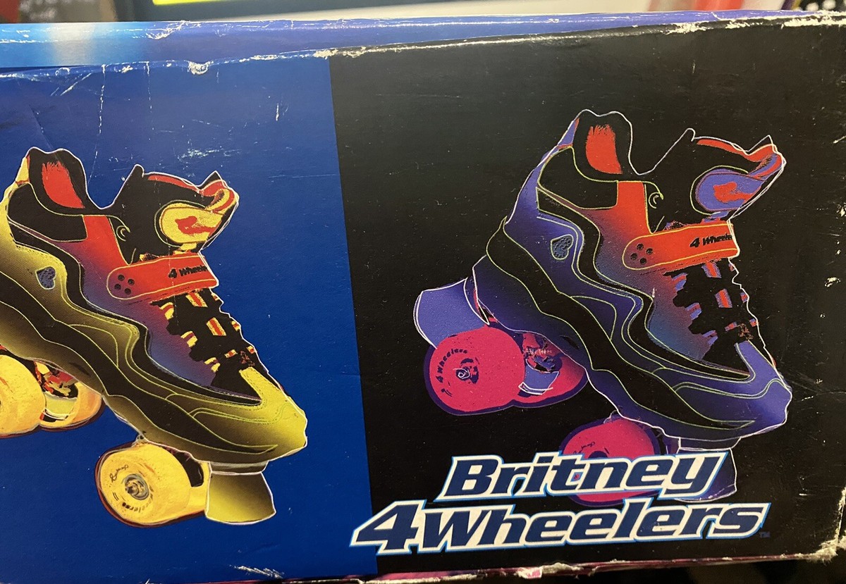 Britney Spears Skate Wheelers Size UK US EU 37 Open Used Box