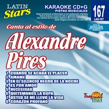 Karaoke Latin Stars 167 Alexandre Pires Vol.1