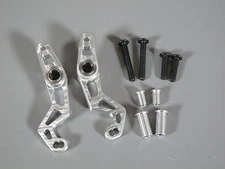 Aluminum Wide Angle Steering Knuckle Arm set Tamiya RC 1/10 TT-02 Chassis Car