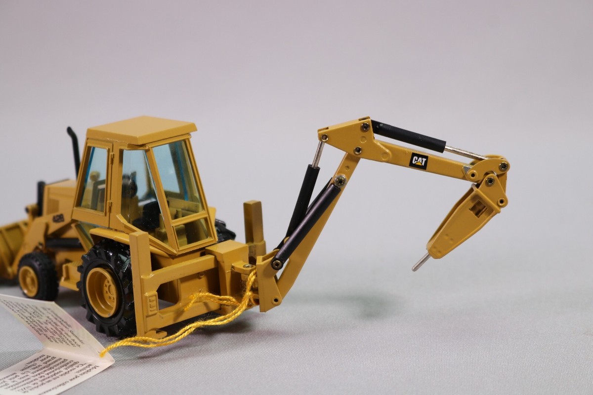 LG1711 NZG 378 1/50 Engin TP Chargeuse pelleteuse marteau CAT 416 Baggerlader