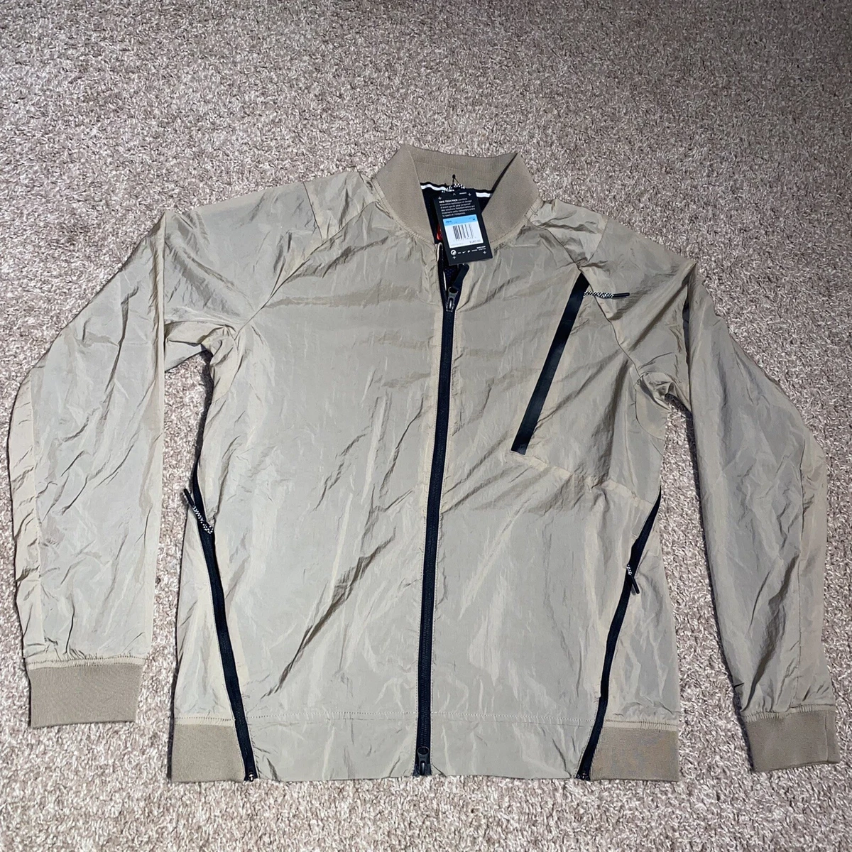 Nike tech hotsell hypermesh varsity jacket