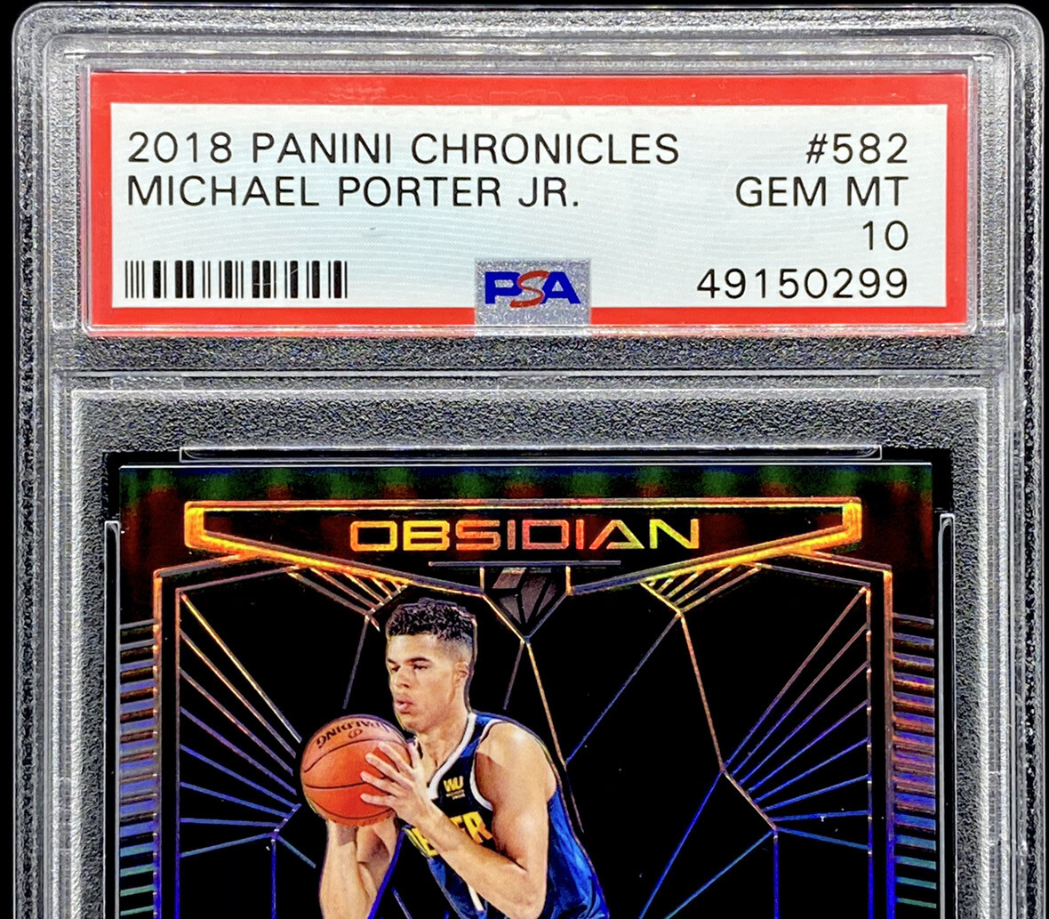 【10枚シリ】Michael Porter Jr. RC Obsidian 10枚シリ】Michael Porter Jr. RC Obsidian