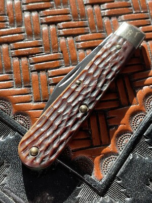 Case Knives 61024 1/2 XX Jigged  Bone CLEAN no chips or cracks, blades unused