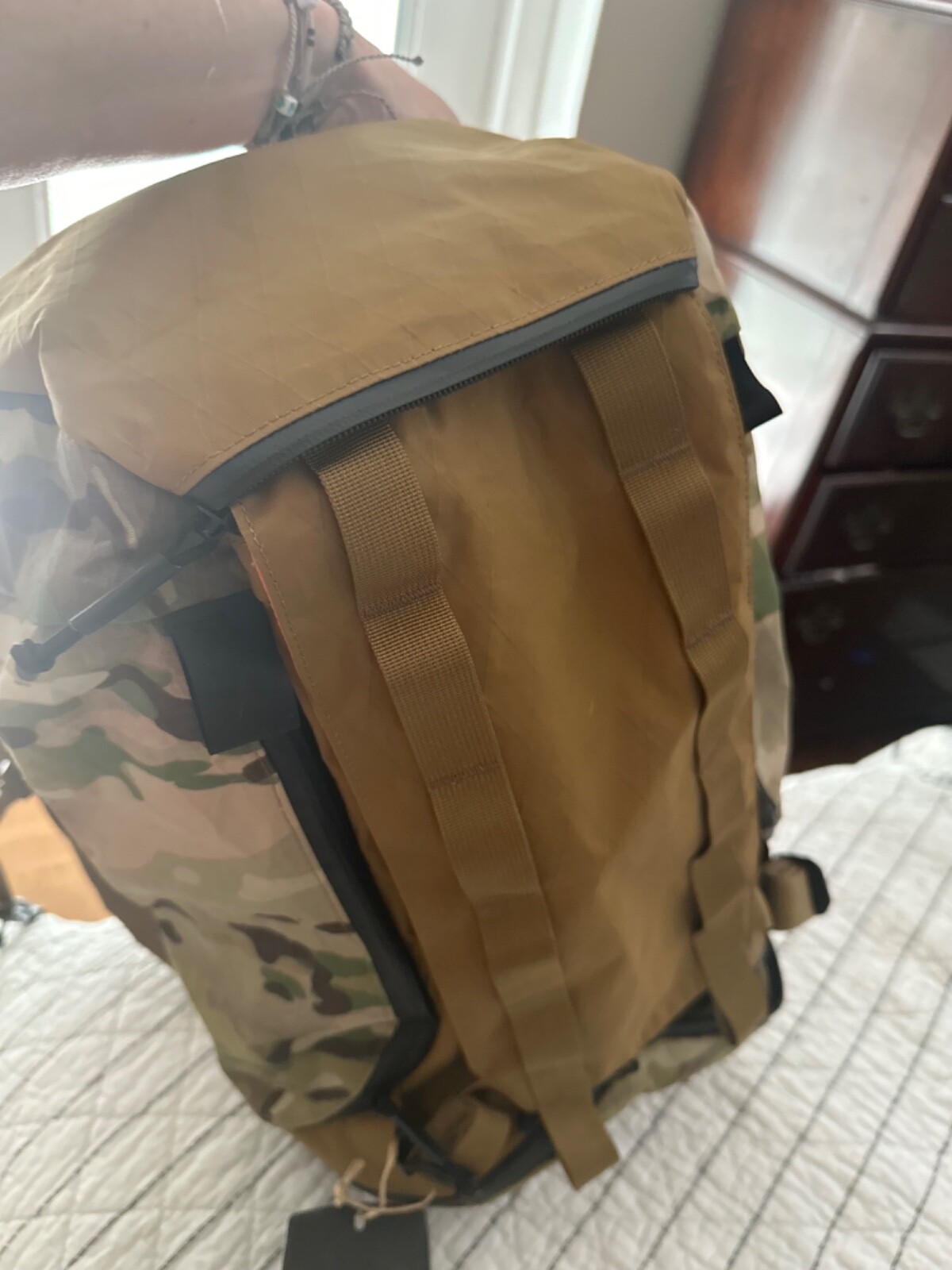 Mystery Ranch x Carryology Unicorn 2.0 multicam nwt Backpack Coyote