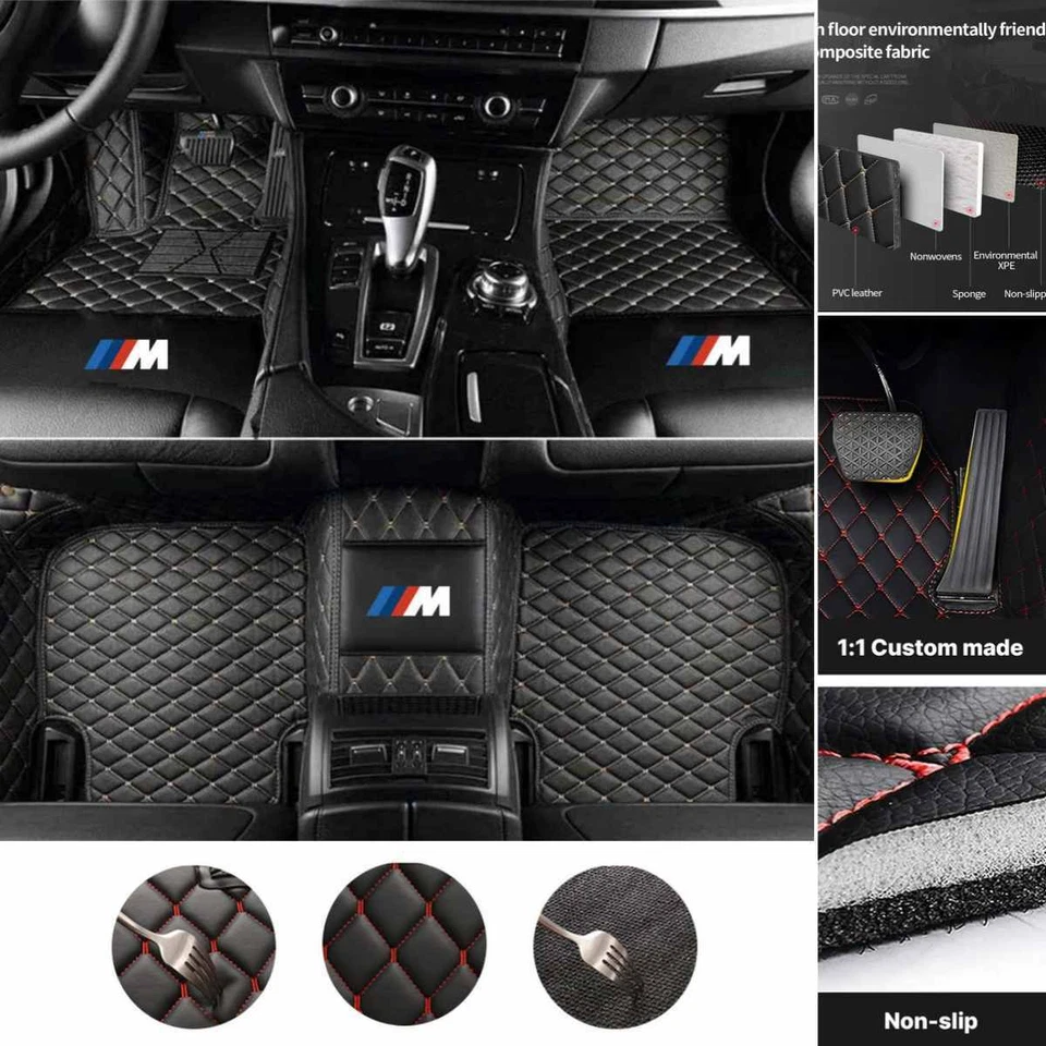 Fit for BMW All Models Car Floor Mats Custom Auto Cargo Liner Carpets Waterproof Foto 2 de 4