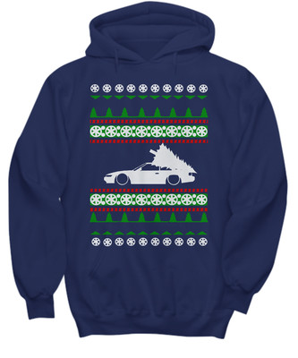 Nissan 240SX Ugly Christmas Sweater Sweatshirt - Hoodie