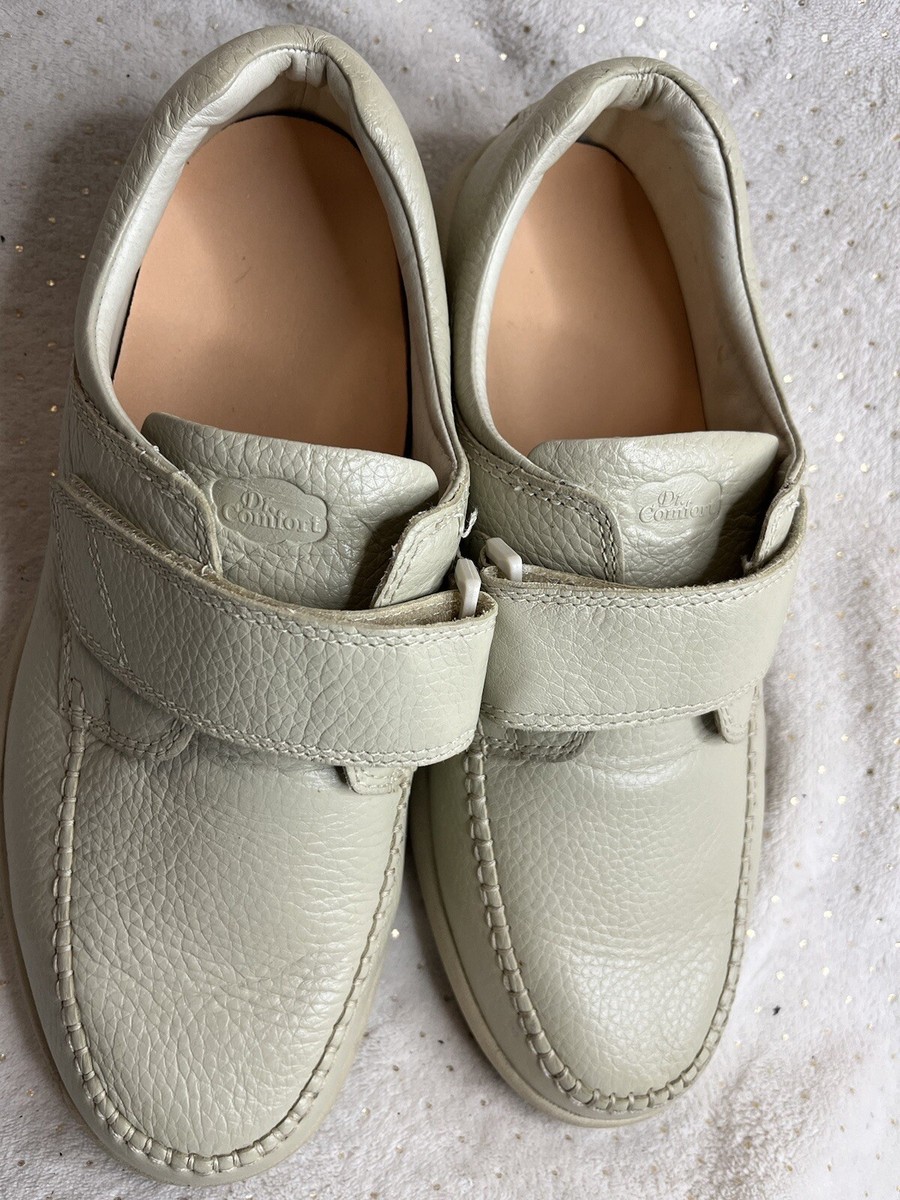 Dr. Comfort Scott #9030 Khaki Men\'s Size 6.5 Wide Diabetic Leather Casual Shoes Dr. Comfort Scott #9030 Khaki Men main image 3