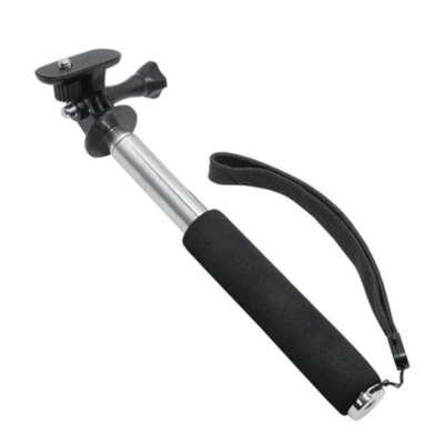 Xit XTGPMP43 43-Inch Hand Held Monopod for GoPro and Regular Cameras (Silver)