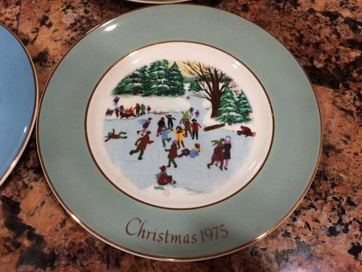 工芸品 100th anniversary of Christmas plate s-l1200.jpg