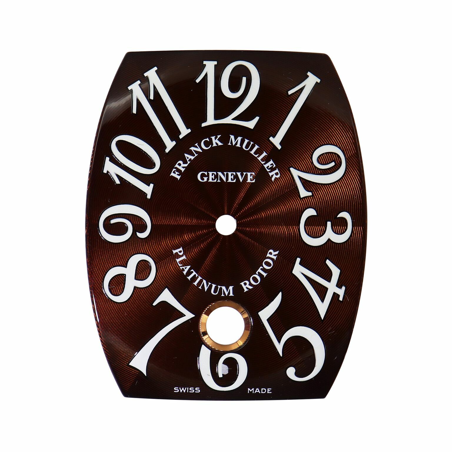 Franck Muller Platinum Rotor 29 x 36 mm Brown Dial for Automatic Men's Watch