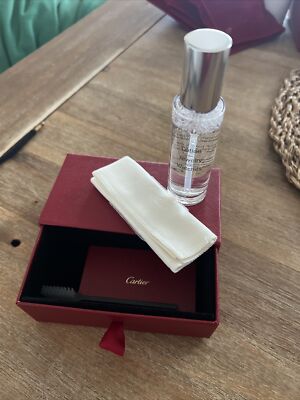 Cartier Reinigung Set Lotion Für Schmuck Und Uhren