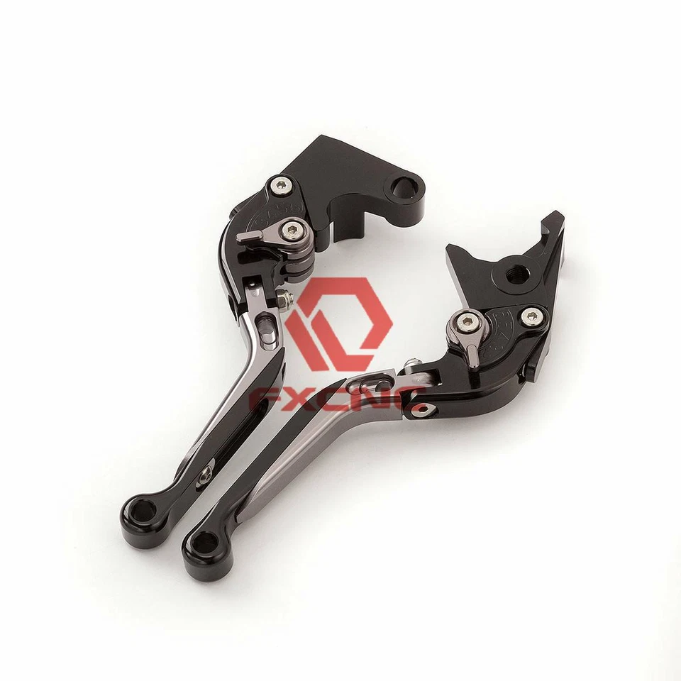 Palancas de freno de embrague plegables + empuñaduras para Suzuki GSF650 BANDIT GSX1250 F/SA/ABS Foto 2 de 4