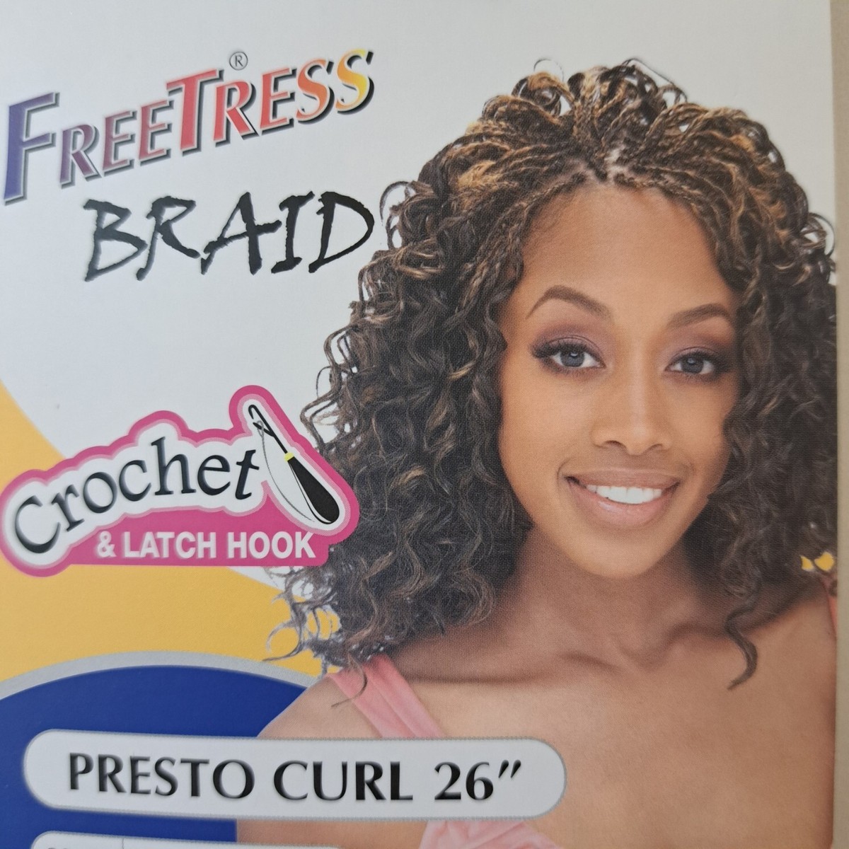 FREETRESS Bulk/Braid Presto Curl Synthetic Hair Crochet & Latch 26