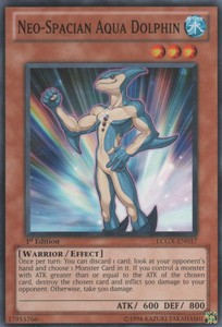 Neo-Spacian Aqua Dolphin - LCGX-EN017 - Common - Unlimited Edition x1 - Near Min