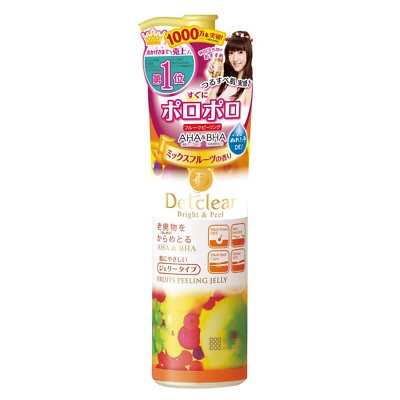 Meishoku Japan DET Clear Bright & Peel Fruit Peeling Jelly (180ml) - US Seller