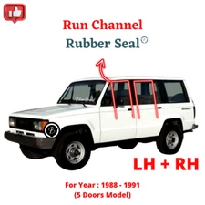 SET Isuzu Trooper / Bighorn 5D Model (1988-1991) Window Run Channel Rubber Seal