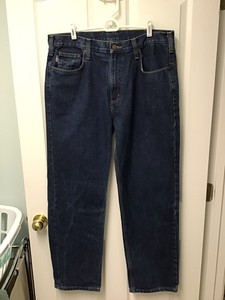 carhartt men's relaxed straight denim five pocket jean b460