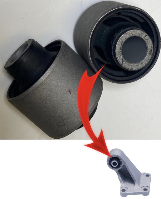 2 PCS DIFFERENTIAL MOUNT BUSHINGS FOR 2003-2006 MITSUBISHI OUTLANDER