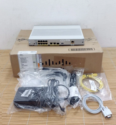 Neu Cisco C1111-8PWB ISR 1100 8 Ports Dual GE Router 802.11ac -B WiFi New Open B