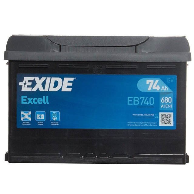 Аккумулятор exide eb740